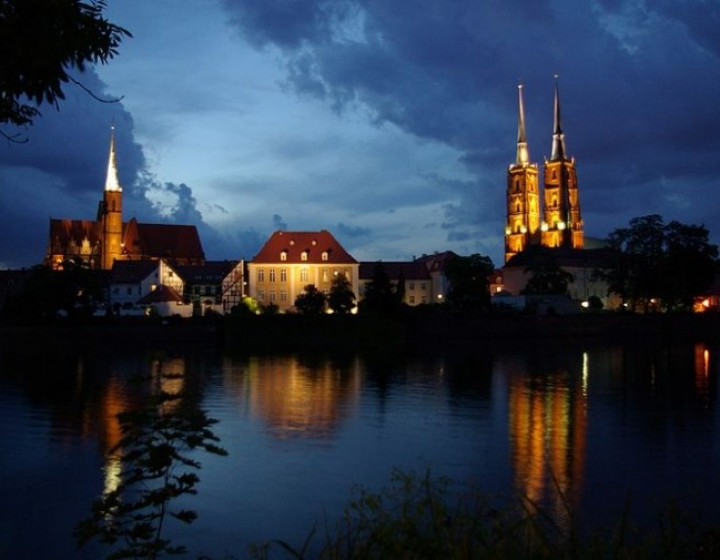 Ostrow Tumski We Wroclawiu